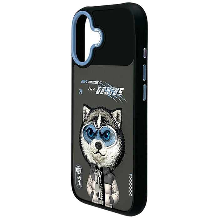 Nimmy Cool&amp;Cute 2.0 Wolf Case for iPhone 17 - Black