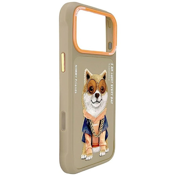 Nimmy Glasses Cool nag case for iPhone 17 Pro Max - beige