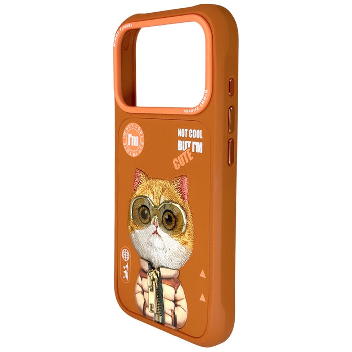 Nimmy Cool&amp;Cute 2.0 Cat Case for iPhone 17 Pro Max - Orange