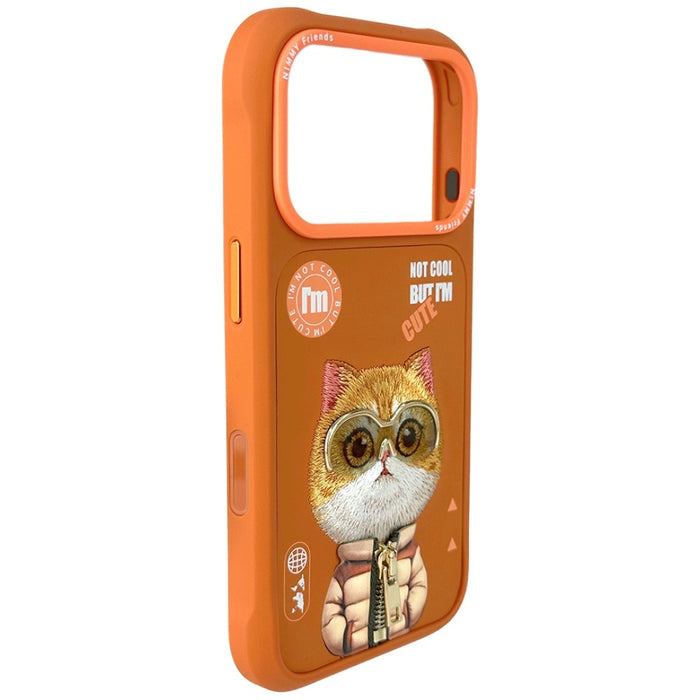 Nimmy Cool&amp;Cute 2.0 Cat Case for iPhone 17 Pro Max - Orange