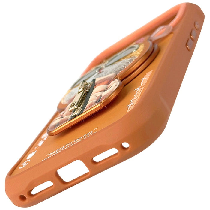 Nimmy Cool&amp;Cute 2.0 Cat Case for iPhone 17 Pro with Magnetic Hanger - Orange