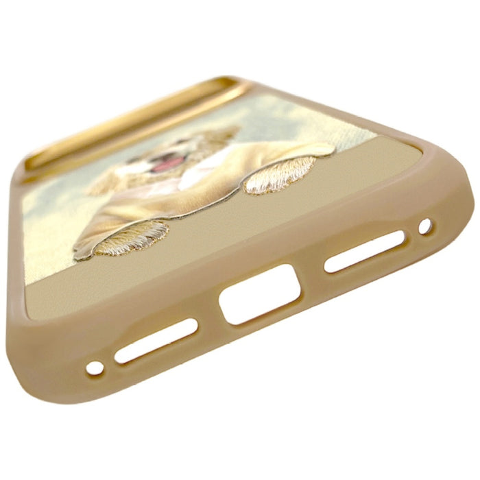 Nimmy Gentle Pets Series Dog MagSafe case for iPhone 17 Pro - brown