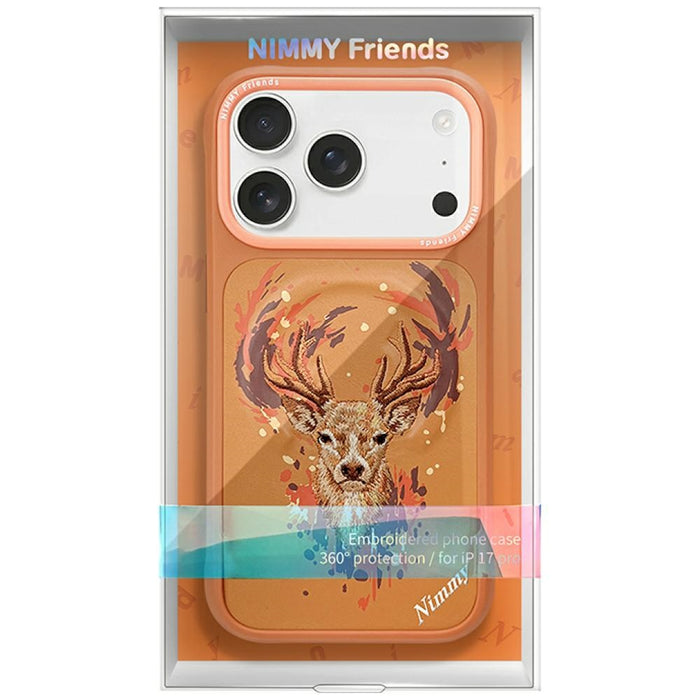 Nimmy Jeleń MagSafe case for iPhone 17 Pro - orange