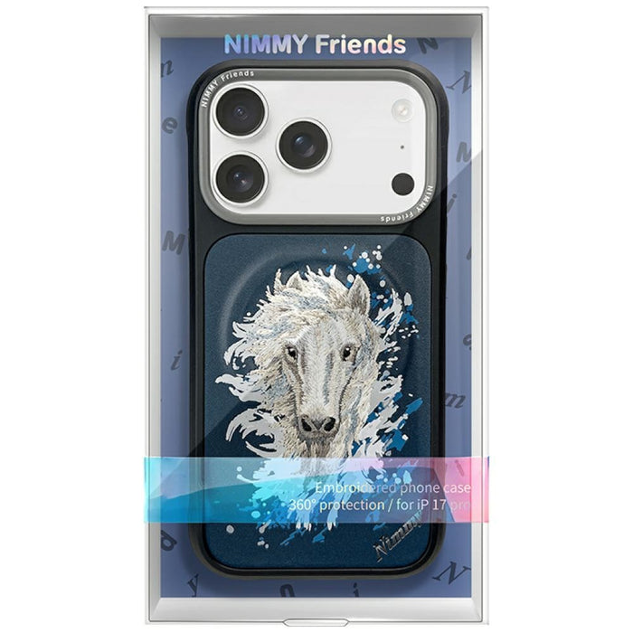 Nimmy Koń MagSafe case for iPhone 17 Pro - navy blue