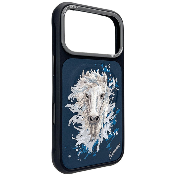 Nimmy the Horse MagSafe Case for iPhone 17 Pro Max - Navy Blue