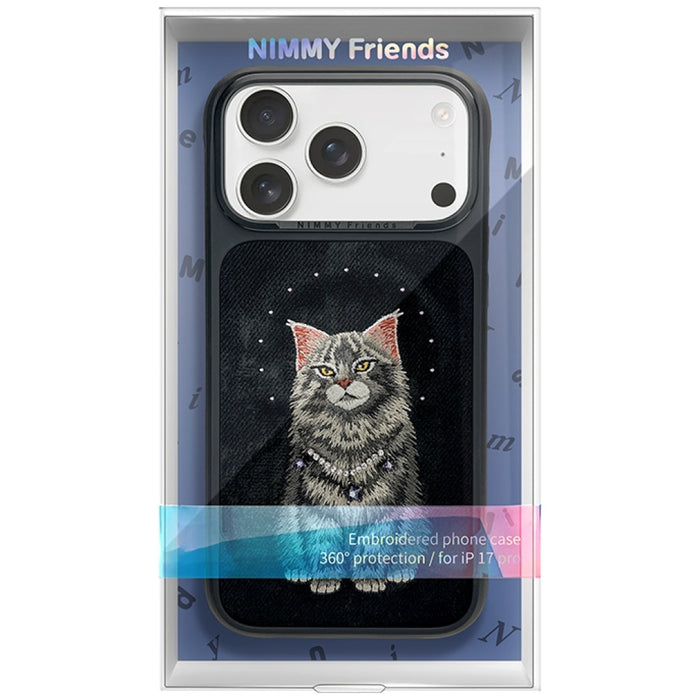 Nimmy Lucky Fashion Cat MagSafe case for iPhone 17 Pro - black