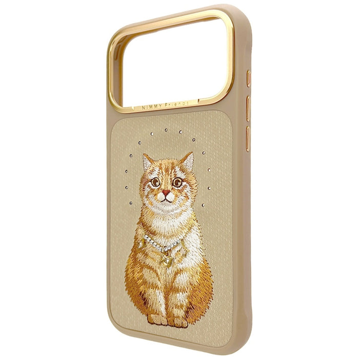 Nimmy Lucky Fashion Cat MagSafe case for iPhone 17 Pro Max - brown