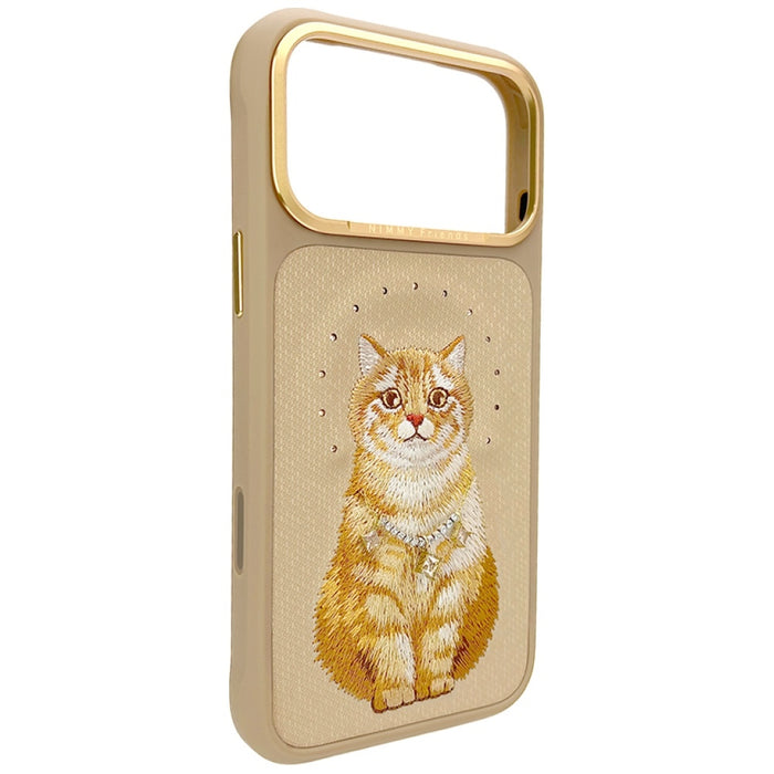 Nimmy Lucky Fashion Cat MagSafe case for iPhone 17 Pro Max - brown