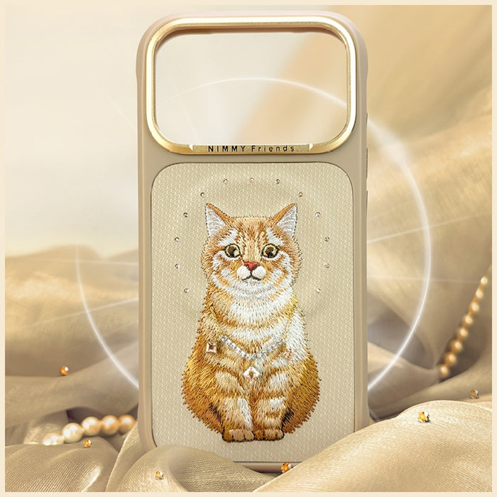 Nimmy Lucky Fashion Cat MagSafe case for iPhone 17 Pro Max - brown