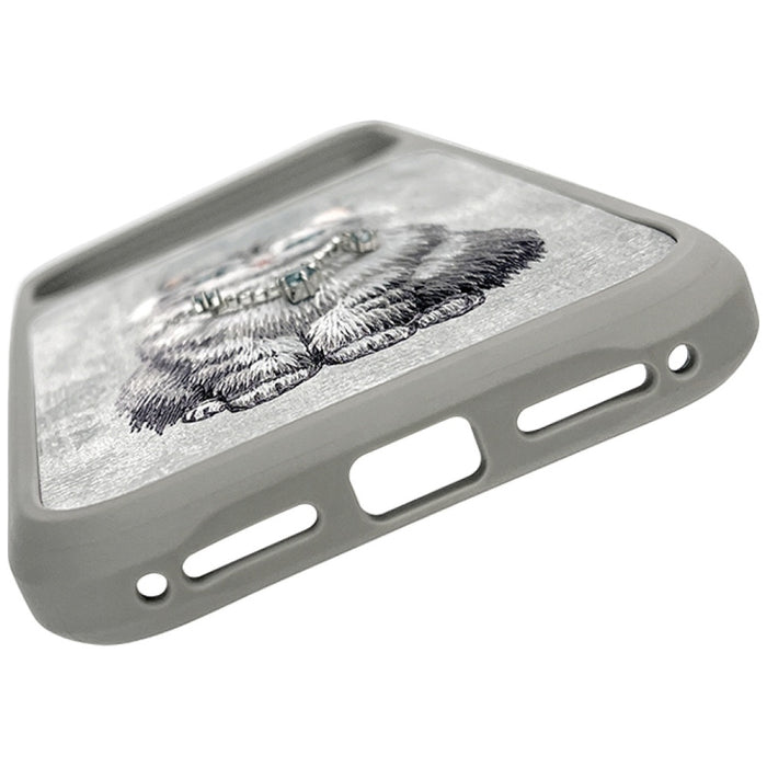 Nimmy Lucky Fashion Cat MagSafe case for iPhone 17 Pro Max - gray
