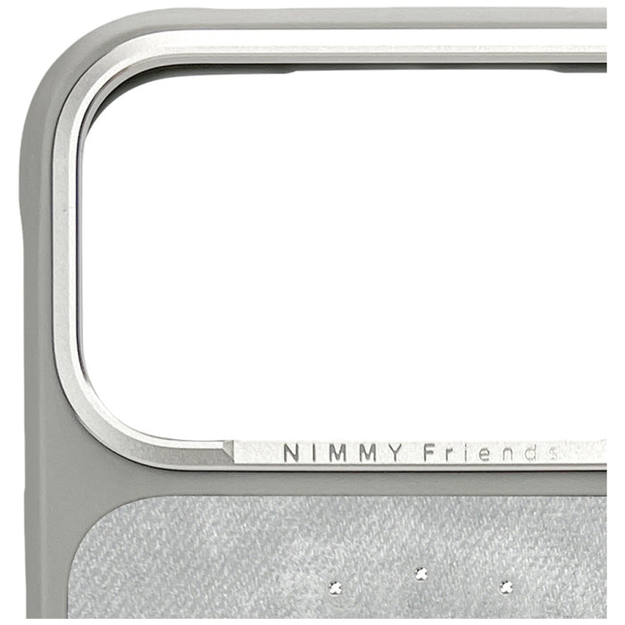 Nimmy Lucky Fashion Cat MagSafe case for iPhone 17 Pro Max - gray