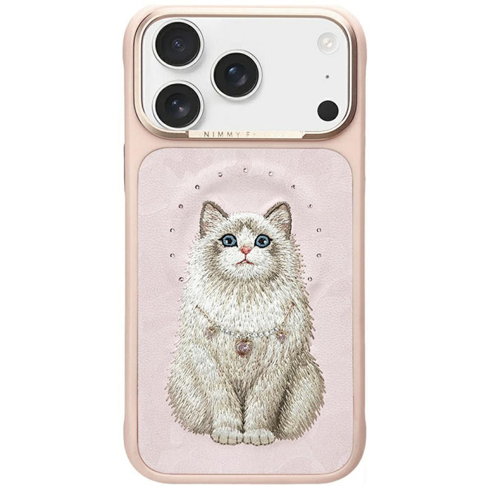 Nimmy Lucky Fashion Cat MagSafe case for iPhone 17 Pro - pink