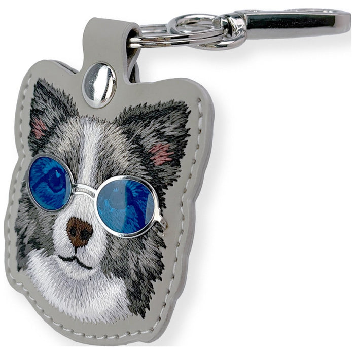 Nimmy Glasses Cool and Cute Dog Tracker Case - Gray