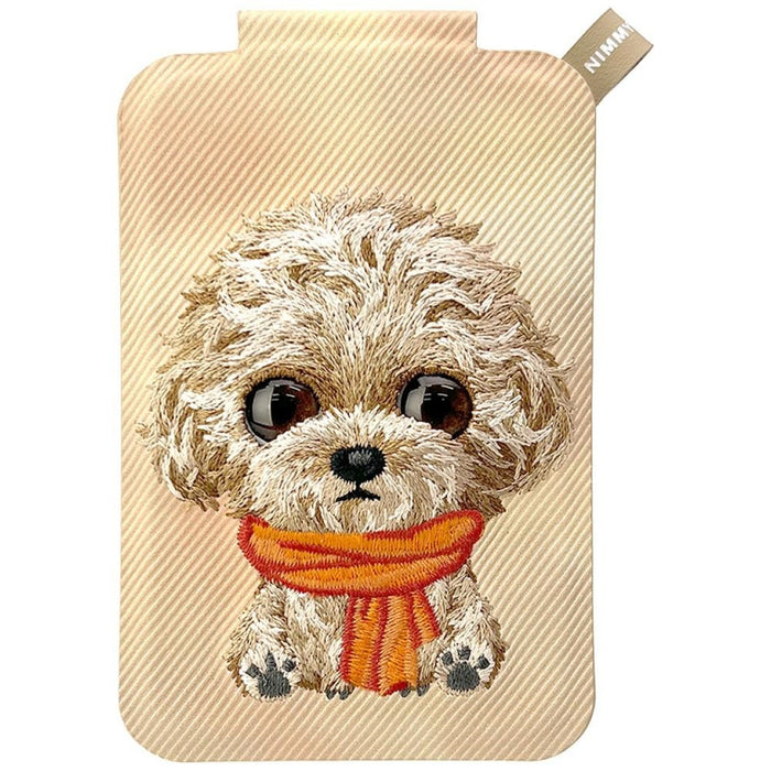 Nimmy New Big-Eye Cute Pets 2.0 Dog Magnetic Wallet with Phone Stand - Brown