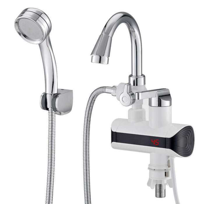 STANDING FAUCET WITH HEATER AND SHOWER