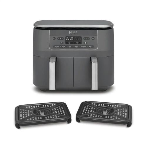 Ninja Foodi MAX Dual Zone Smart Air Fryer 7.6L Gray EU DZ300EU