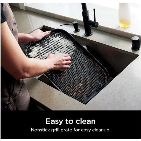 Grill NINJA OG850 Pro XL, 4-in-1, Grill, BBQ smoke, Air Fry, & Bake