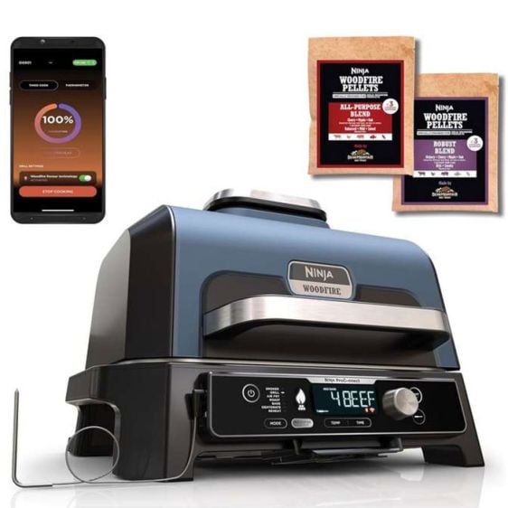 Grill NINJA OG901EU Woodfire Pro Connect XL
