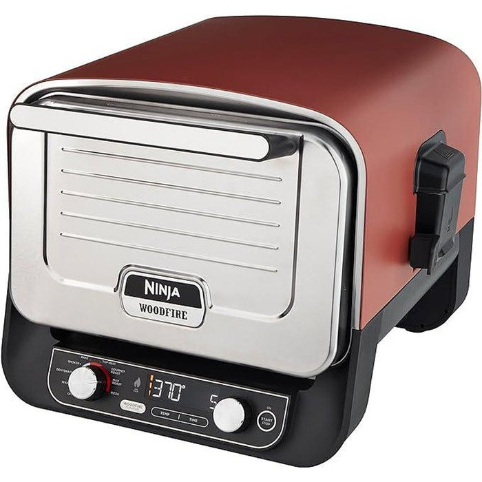 Ninja Woodfire Outdoor Pizza Oven 8-in-1, Red EU OO101EU