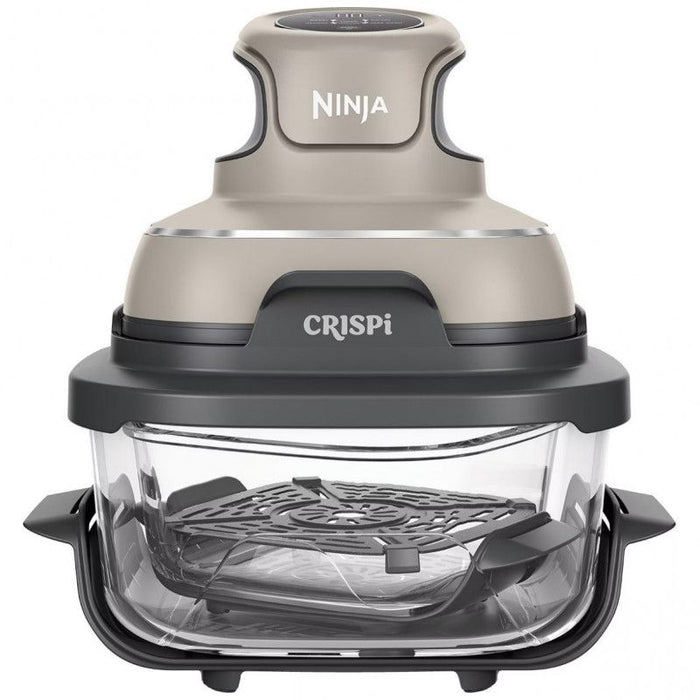 Fryer NINJA Crispi 4-in-1 Portable Glass Air Fryer FN101EUST, 3.8 l, Stone