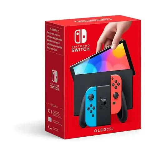 Nintendo Switch OLED Model Neon Red/ Neon Blue Black EU - Gaming<<<Основна<<<DunaXML&&&Електроника Игри<<<Компютри|