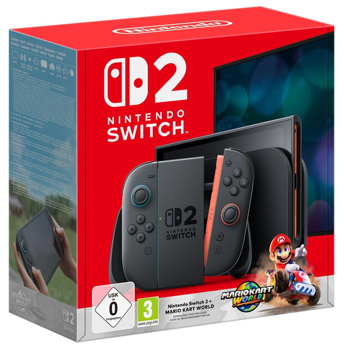 Console Nintendo Switch 2 + Mario Kart World 256GB - Black