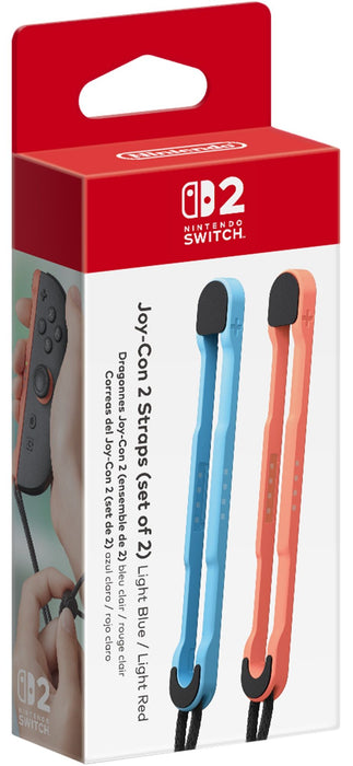 Console - accessory Nintendo JOY-CON 2 Strap Pair Blue/Red