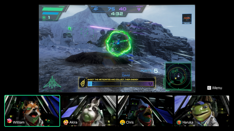 Star Fox game (NSW2)