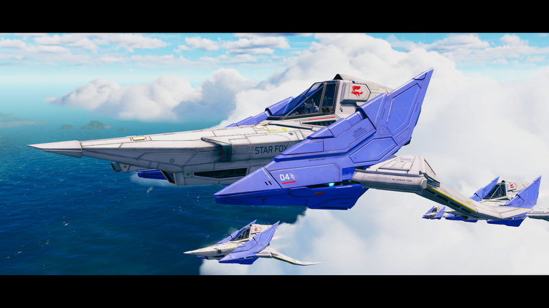 Star Fox game (NSW2)