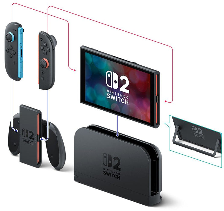 Console Nintendo Switch 2 Black + Assassin's Creed Shadows