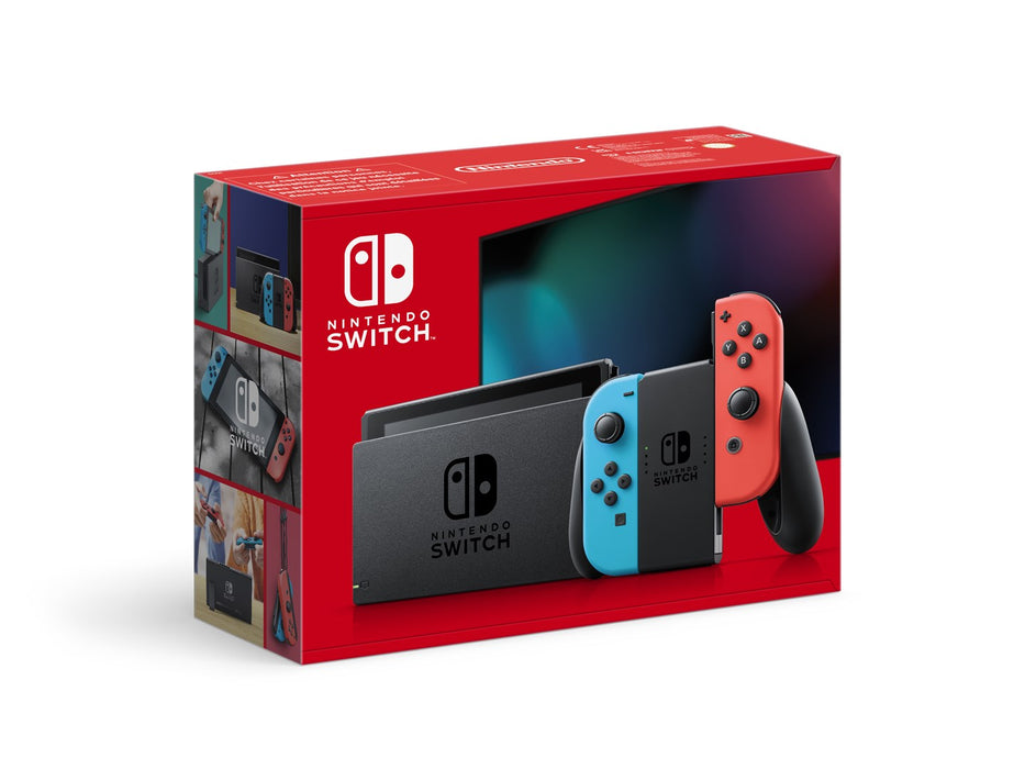 Nintendo Switch Console Neon Red Blue EU