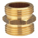 NIPPLE WITH THREAD BRASS 1’’ GARDENA 07261-20 - Оборудване напояване<<<Напояване<<<Градина<<<Praktiker