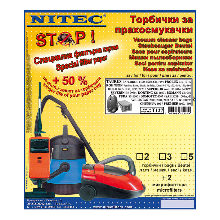FILTER NITEC TAU_T127 5 PCS