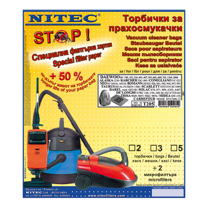 Nitec T 205 filter