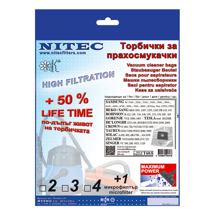 FILTER NITEC SMS T603 NITEC SMS T603 3 PCS
