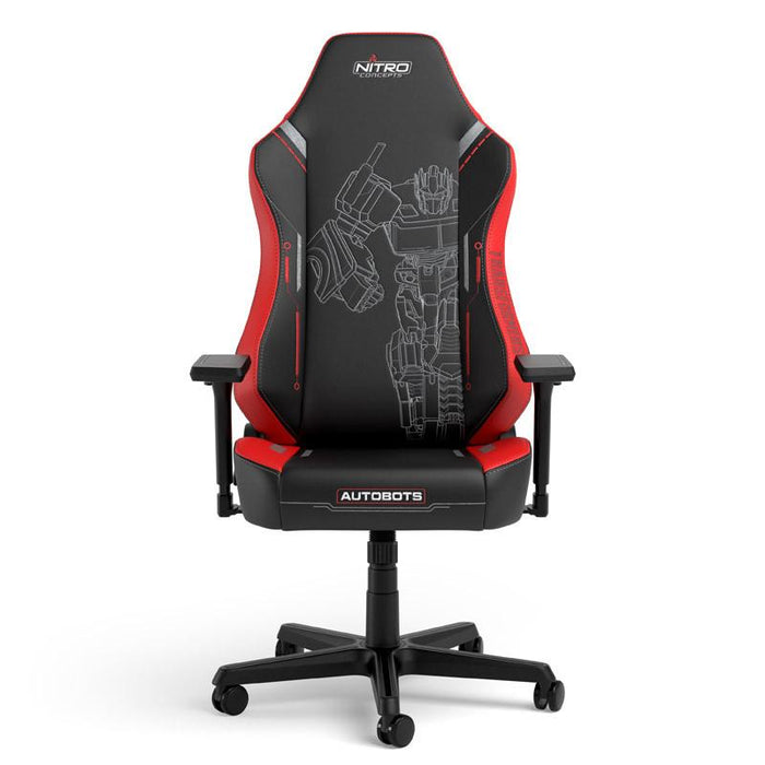 Nitro Concepts X1000 Gaming Chair Transformers Autobots Edition - Геймърски столове<<<Геймърска периферия<<<ValiAPI