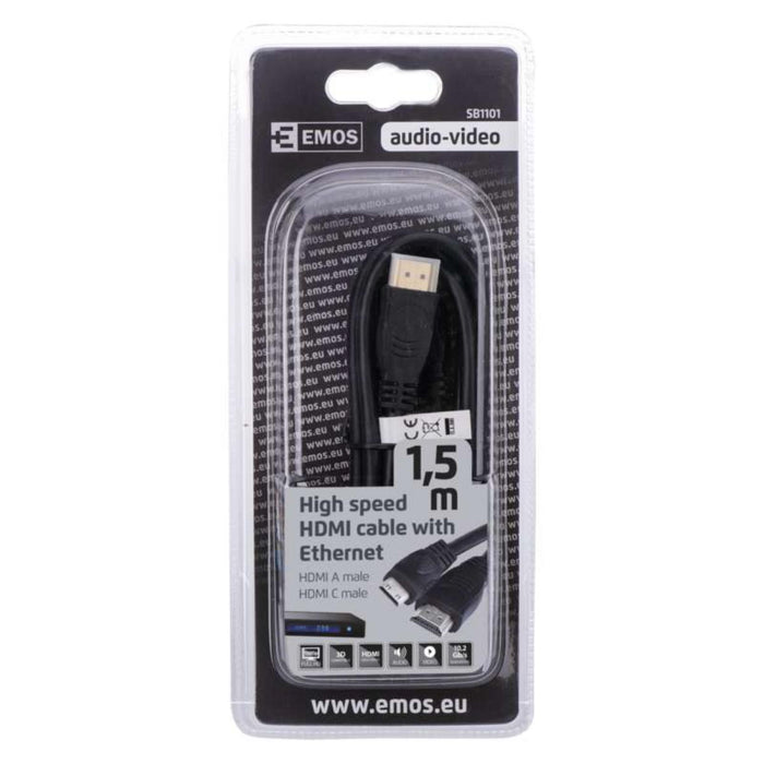 CABLE HDMI ETHERNET 2.0 SB1101 EMOS