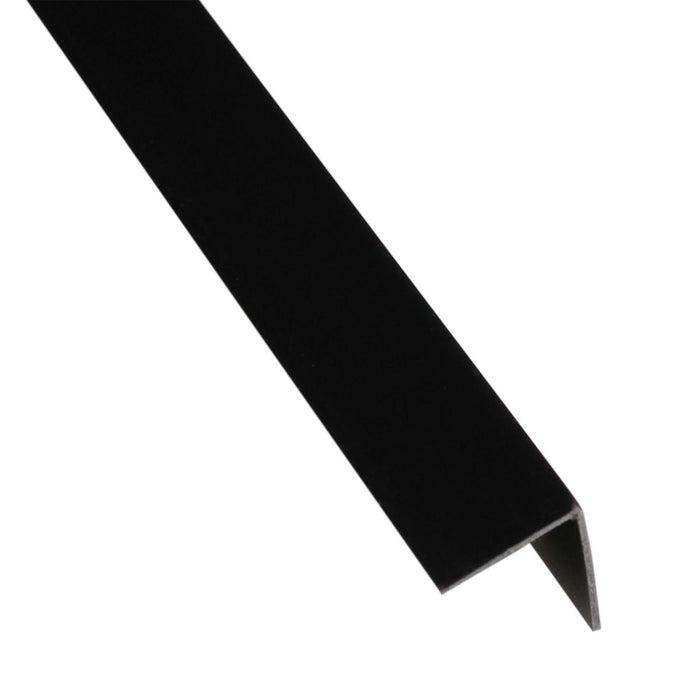 ALUMINUM CORNER PROFILE 16X16MM/1M BLACK