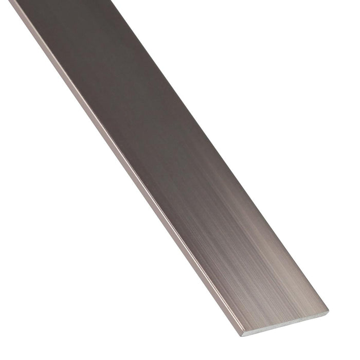 ALUMINUM STRAIGHT PROFILE 25X2MM/1M MED