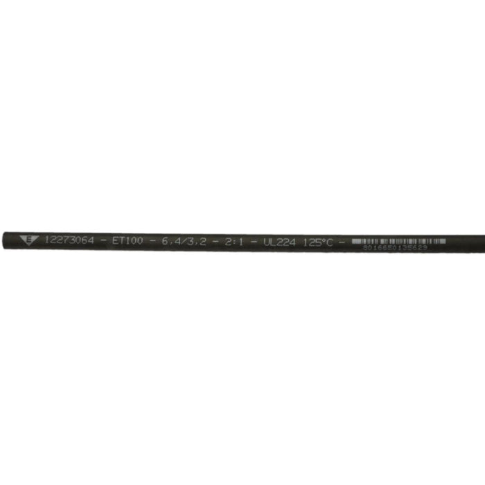 HEAT SHRINKABLE HOSE 6.4/3.2 1M BLACK