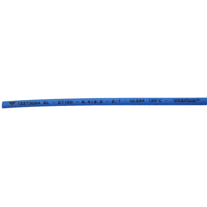 HEAT SHRINKABLE HOSE 6.4/3.2 1M BLUE
