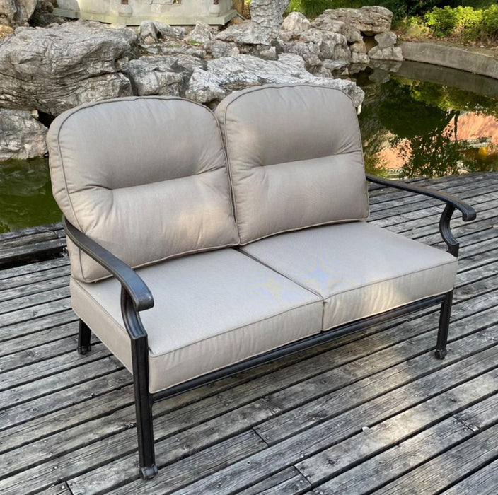 ARTHUR SOFA ALUMINUM WITH CUSHION