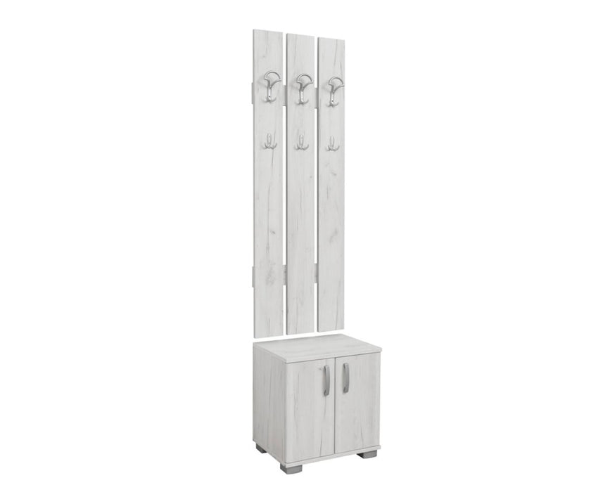 CABINET AND PANEL WITH HANGERS NICE ST. OAK