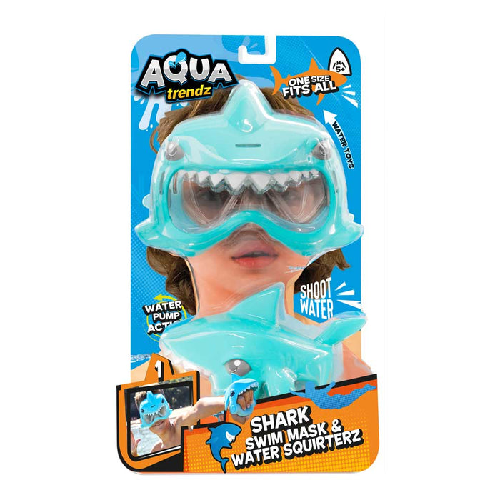 Aqua Trendz Swimming mask with water gun Shark