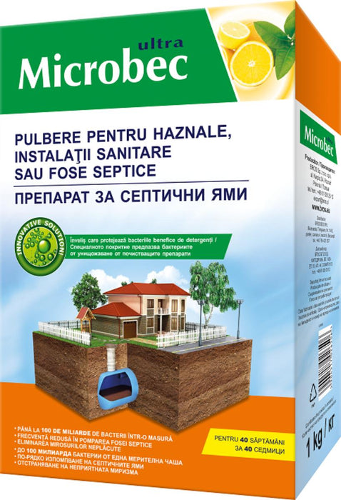 PREPARATION FOR SEPTIC TANKS 1KG MICROBEC
