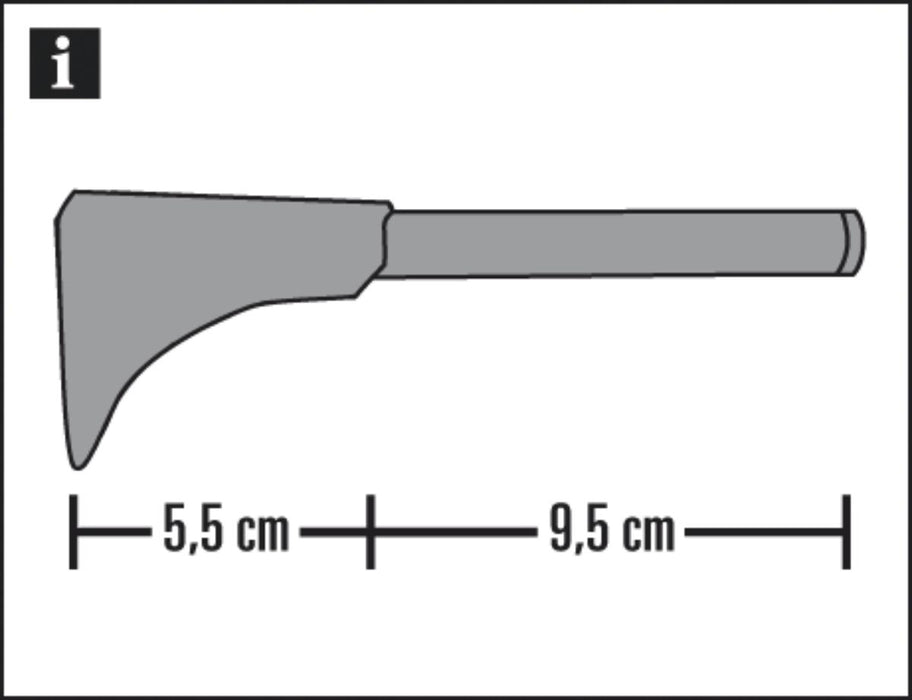 UNIVERSAL BRANCH F20 MM STEEL OPTIC