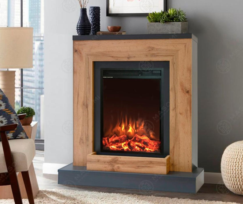 FIREPLACE COVER MIRIAM 18 GOLD OAK