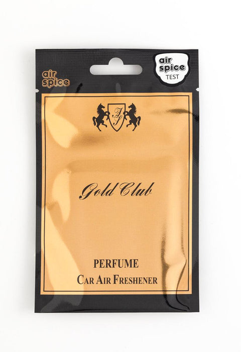 GOLD CLUB CAR FRESHENER