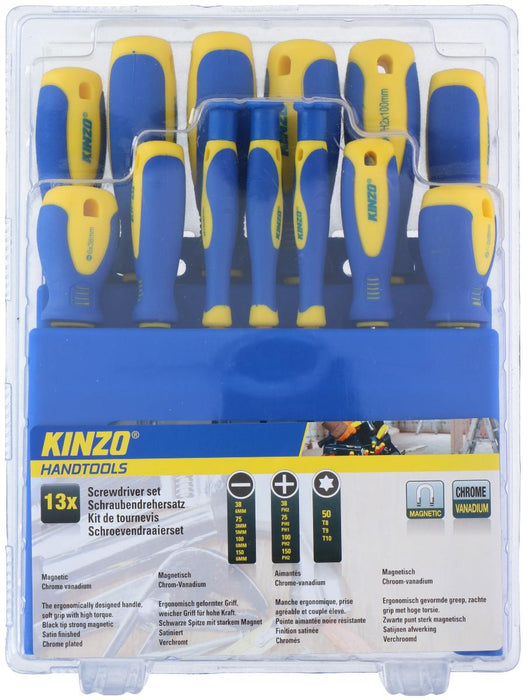 SCREWDRIVER SET 13H. KINZO