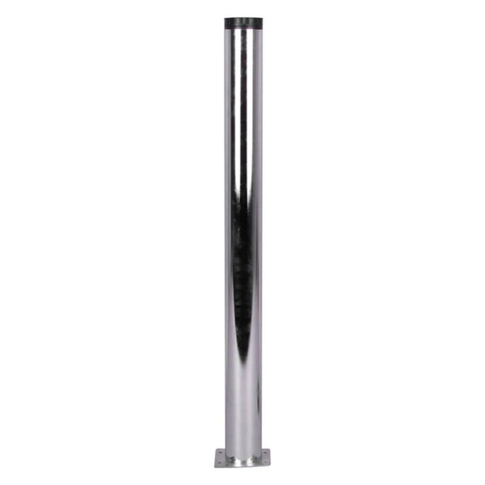 FURNITURE LEG D60 41-43CM CHROME